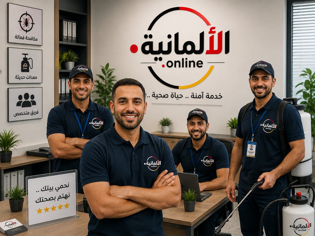 فريق الشركة الألمانية لمكافحة الحشرات