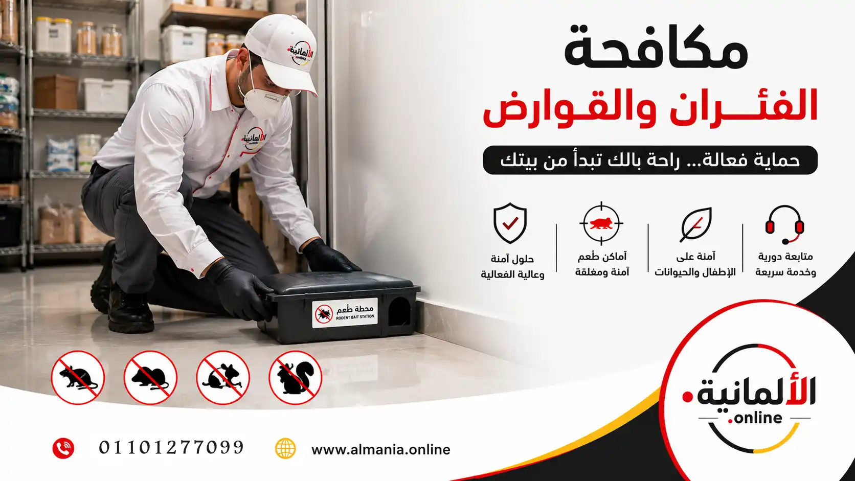 مكافحة الفئران